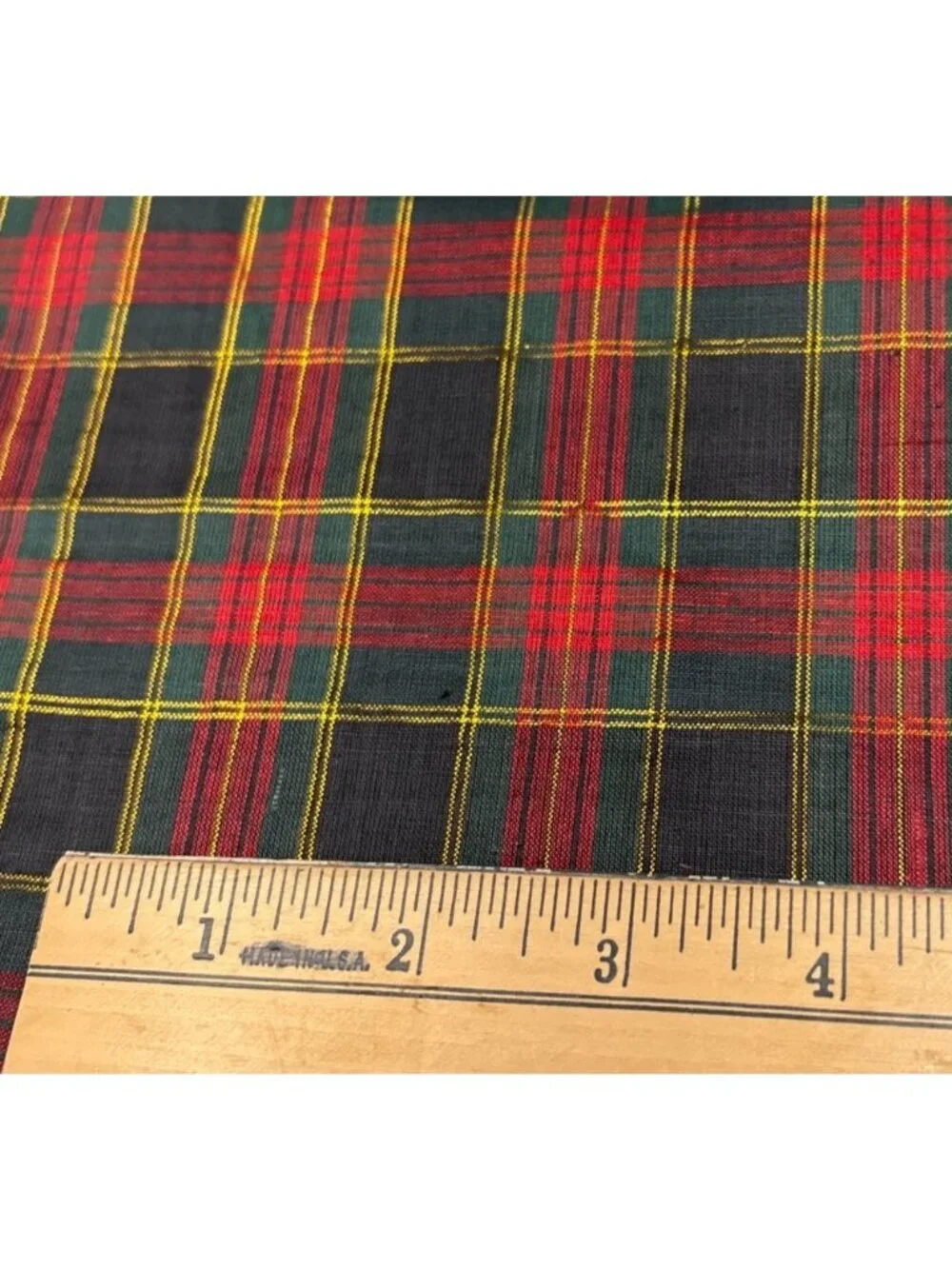 Plaid Tartan 1/2 yard x 45